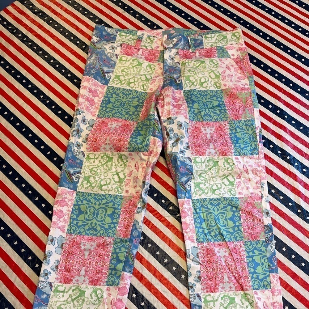 Kaeli Smith Women’s Anchor Paisley Pants Size 4